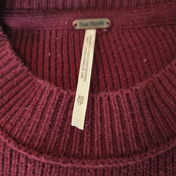 Free People Easy Street Oversized Colorblock Sweater XS - Picture 7 of 14